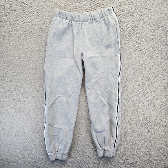 Brandy Melville Pants - Brandy Melville Jogger Pants Womens Size 26" Gray Fleece Sweatpants